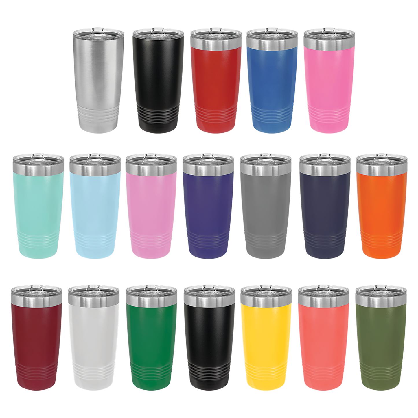 Polar Camel 20 oz. Tumbler with Slider Lid