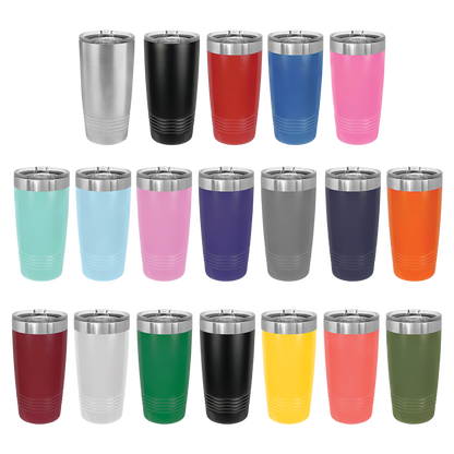 Polar Camel 20 oz. Tumbler with Slider Lid
