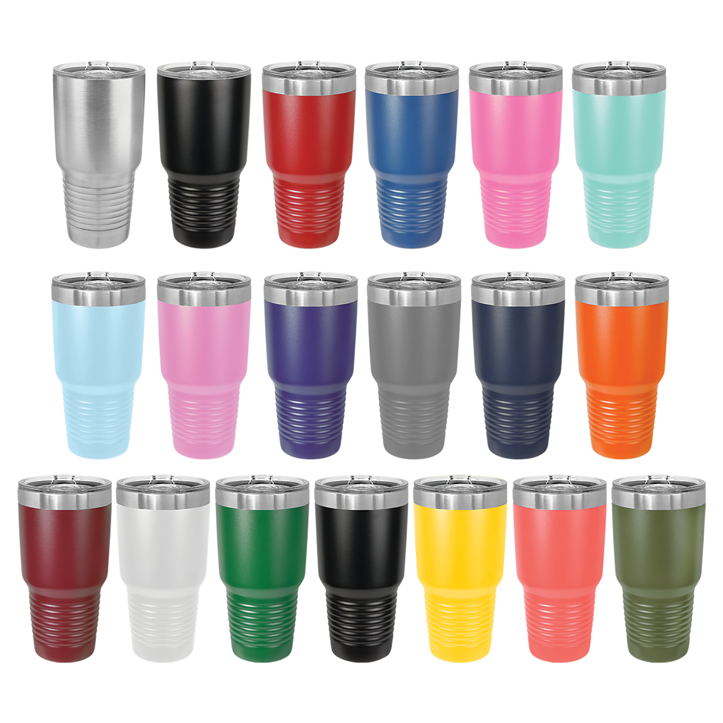 Polar Camel 30 oz. Tumbler with Slider Lid