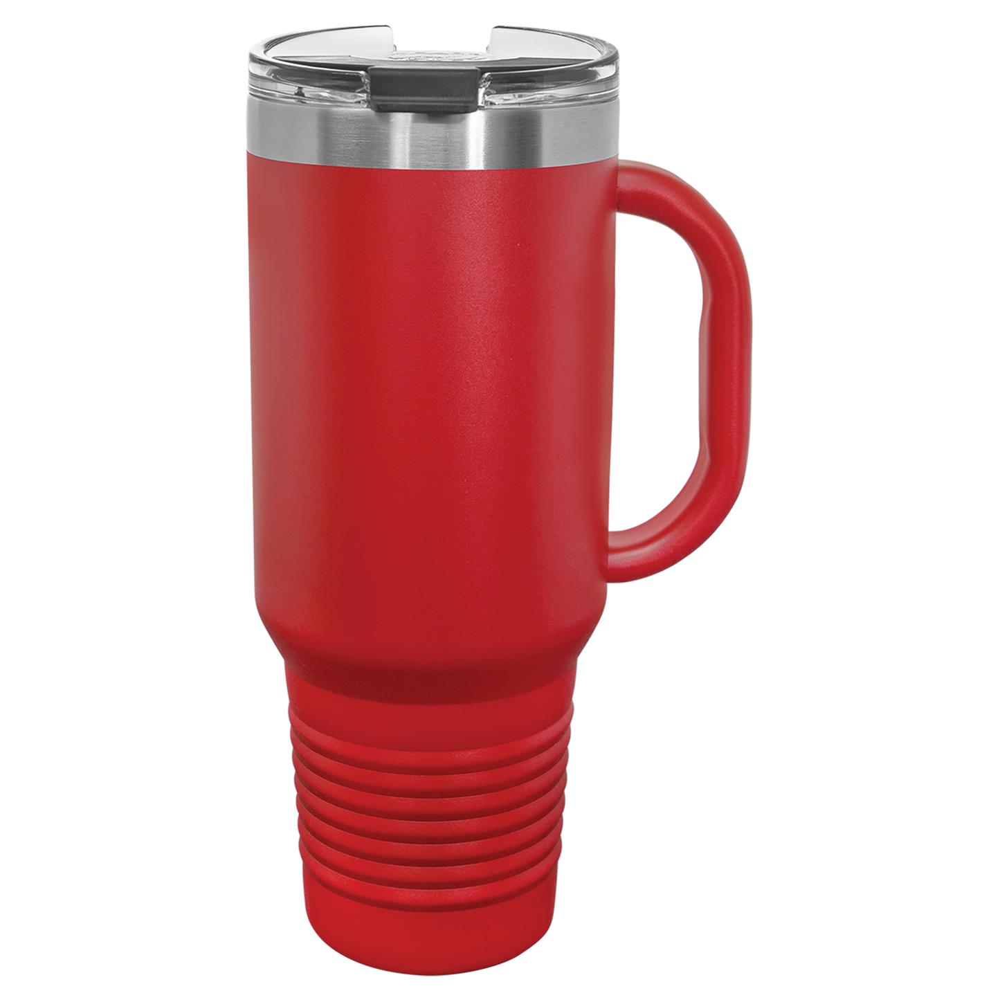 Polar Camel 40 oz. Travel Mug with Handle & Straw