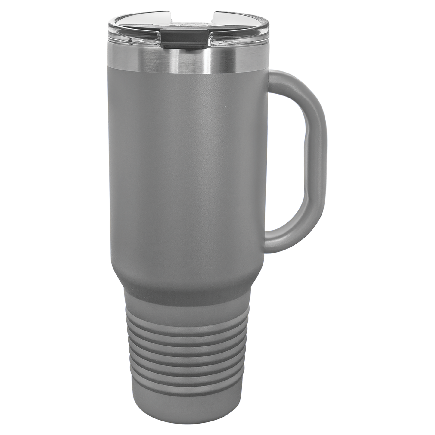 Polar Camel 40 oz. Travel Mug with Handle & Straw