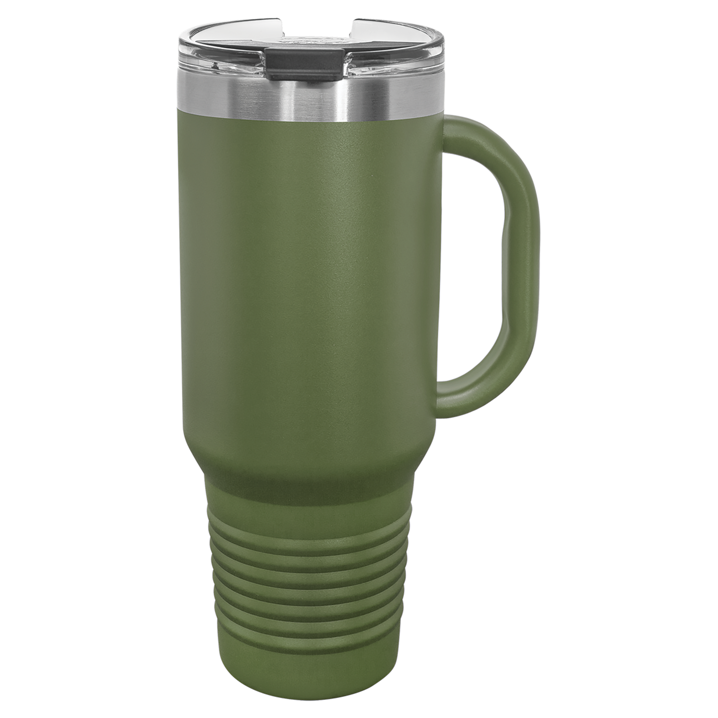 Polar Camel 40 oz. Travel Mug with Handle & Straw
