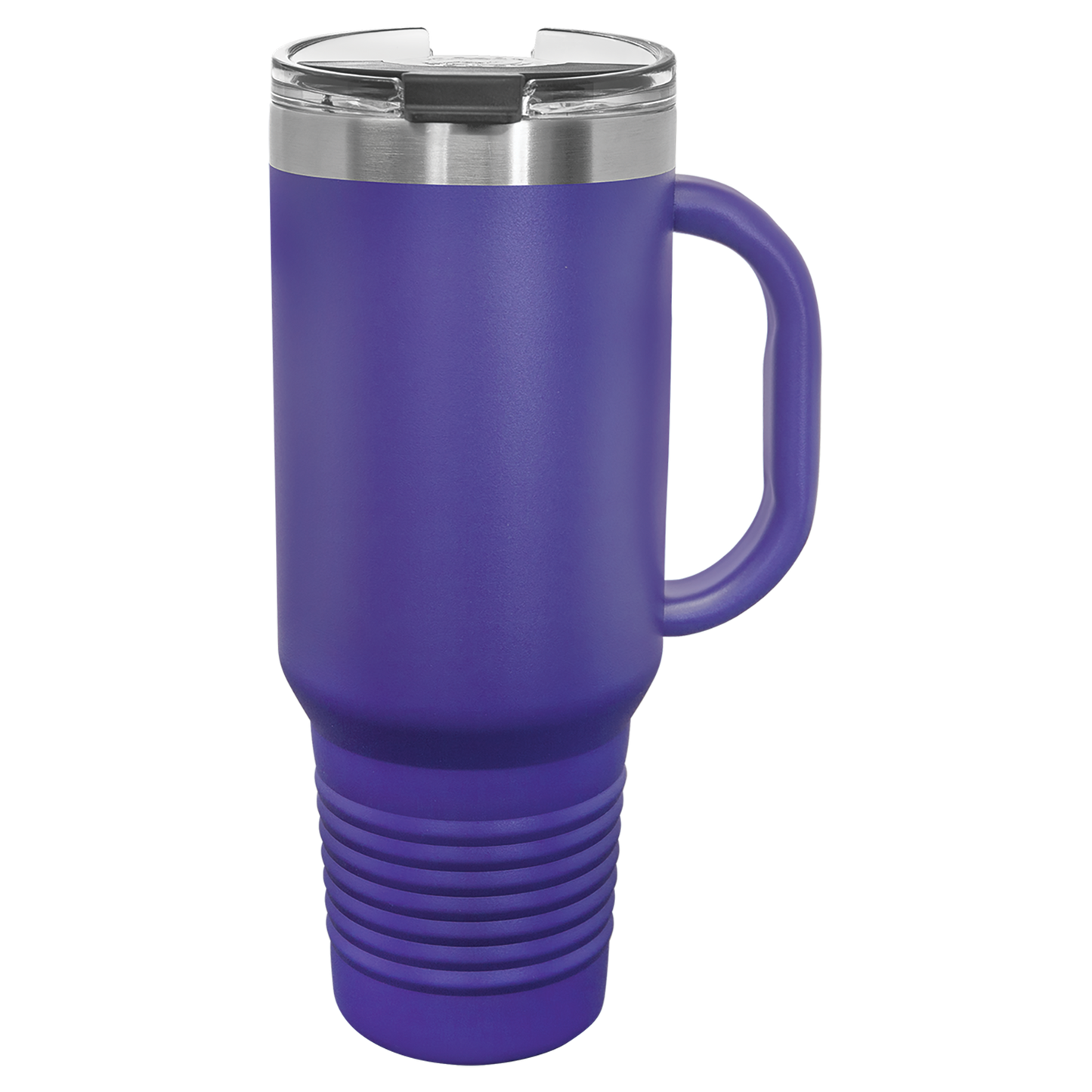 Polar Camel 40 oz. Travel Mug with Handle & Straw