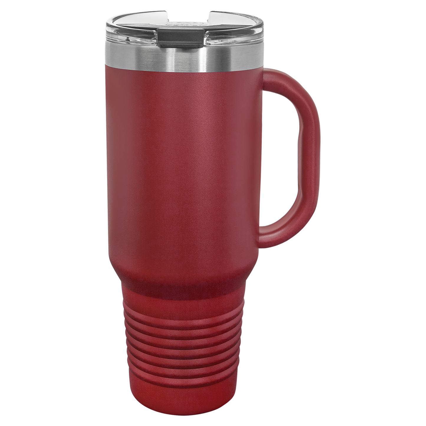 Polar Camel 40 oz. Travel Mug with Handle & Straw