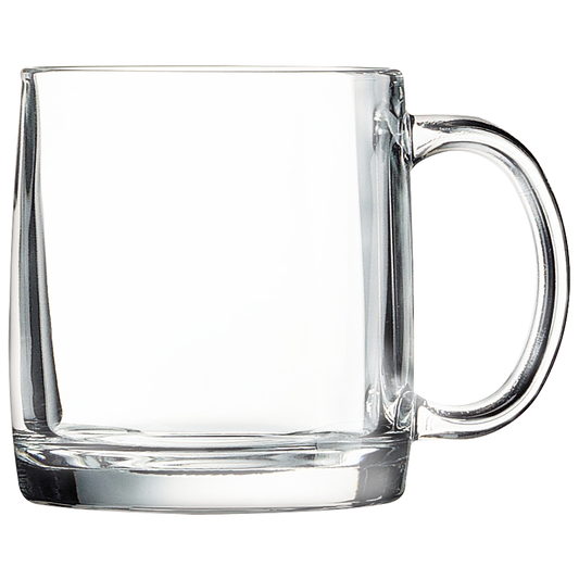 Polar Camel 12 1/4 oz. Clear Coffee Mug